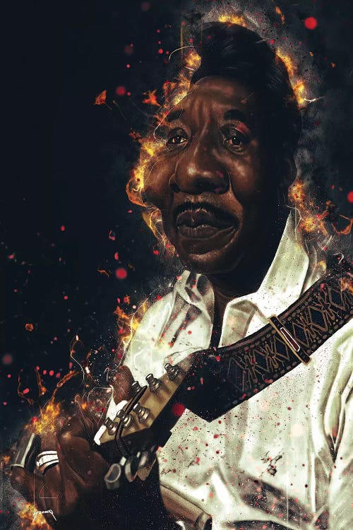 Muddy Waters's Caricature