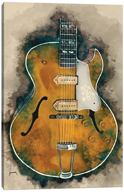 Scotty Moore's Guitar Canvas Art Print