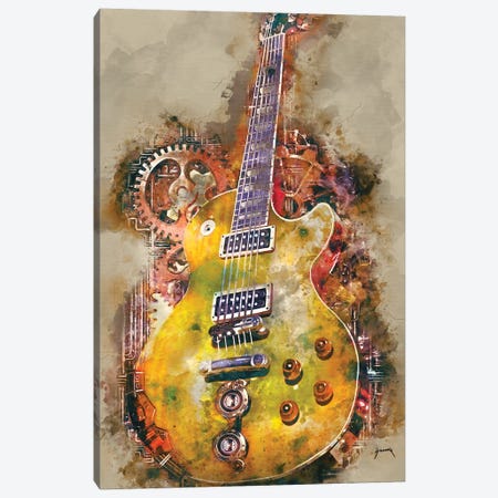 Slash's Electric Guitar Canvas Art by Pop Cult Posters | iCanvas