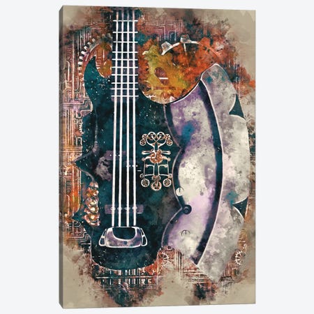 The Demon's Steampunk Axe Canvas Print #PCP54} by Pop Cult Posters Art Print