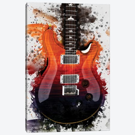 Al Di Meola's Electric Guitar Canvas Print #PCP69} by Pop Cult Posters Art Print