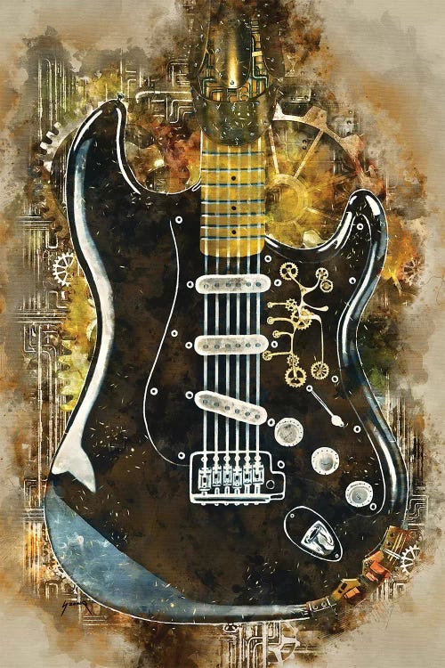 David Gilmour's Steampunk Guitar