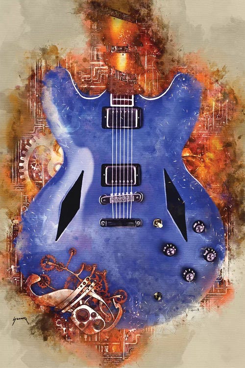 Dave Grohl's Steampunk Guitar