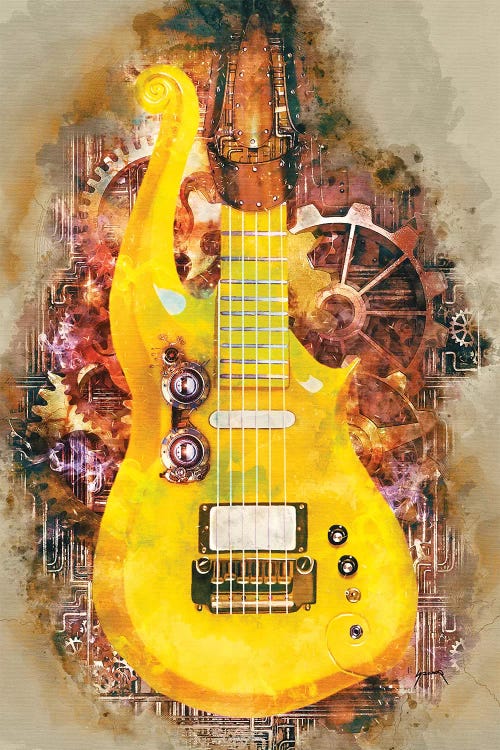 Prince's Steampunk Guitar