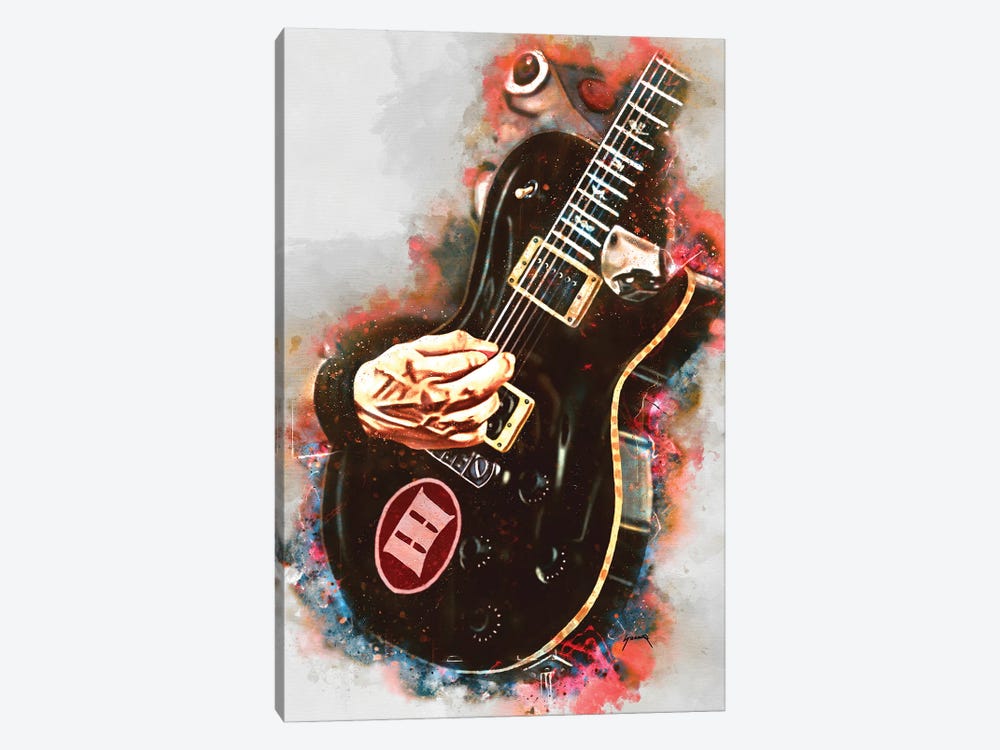 Mark Tremonti's Electric Guitar by Pop Cult Posters 1-piece Art Print