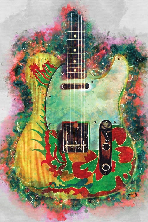 Jimmy Page Dragon Guitar