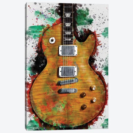 Gary Moore's Electric Guitar Canvas Print #PCP99} by Pop Cult Posters Canvas Art