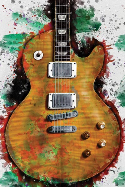 Guitars: Gary Moore's Electric Guitar by Pop Cult Posters