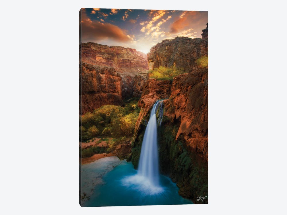 Sunrise In Paradise 1-piece Canvas Wall Art