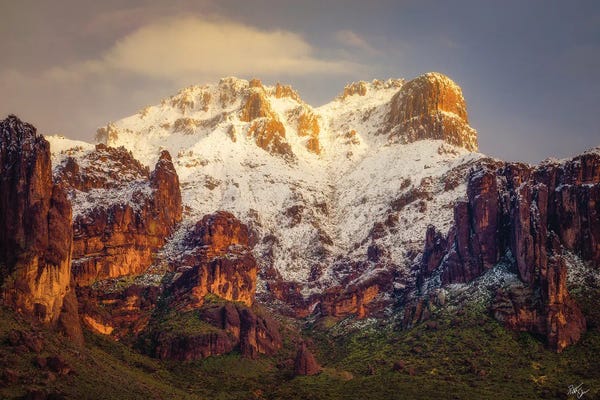 Snowy Mountains: Superstition Snow Cone by Peter Coskun