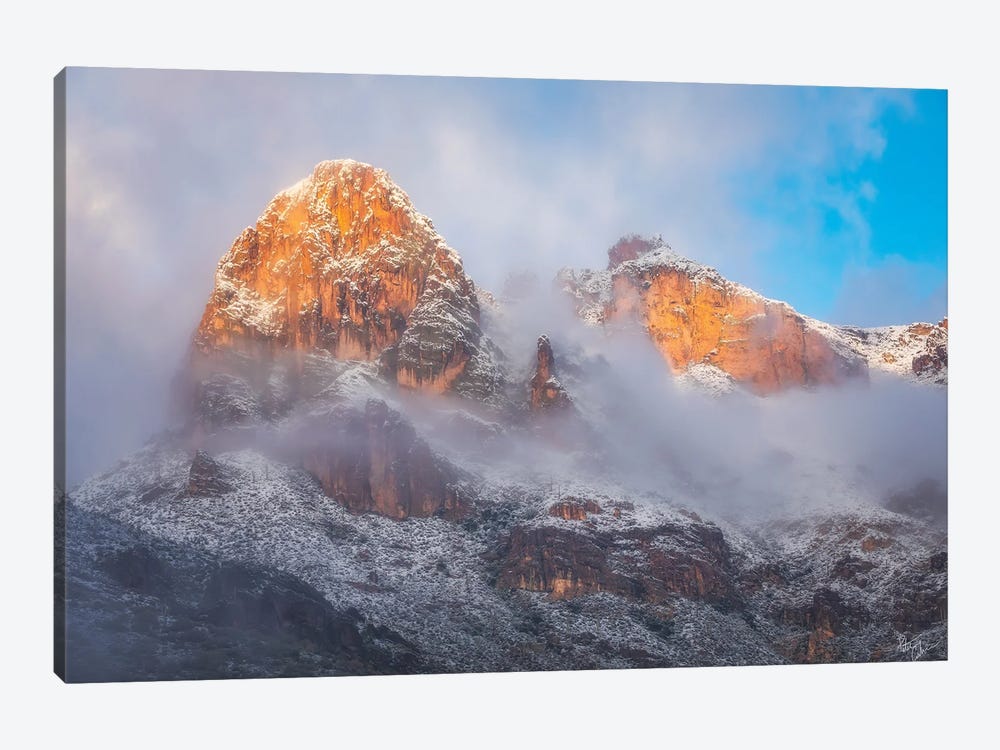 Superstition Winter In Color by Peter Coskun 1-piece Art Print