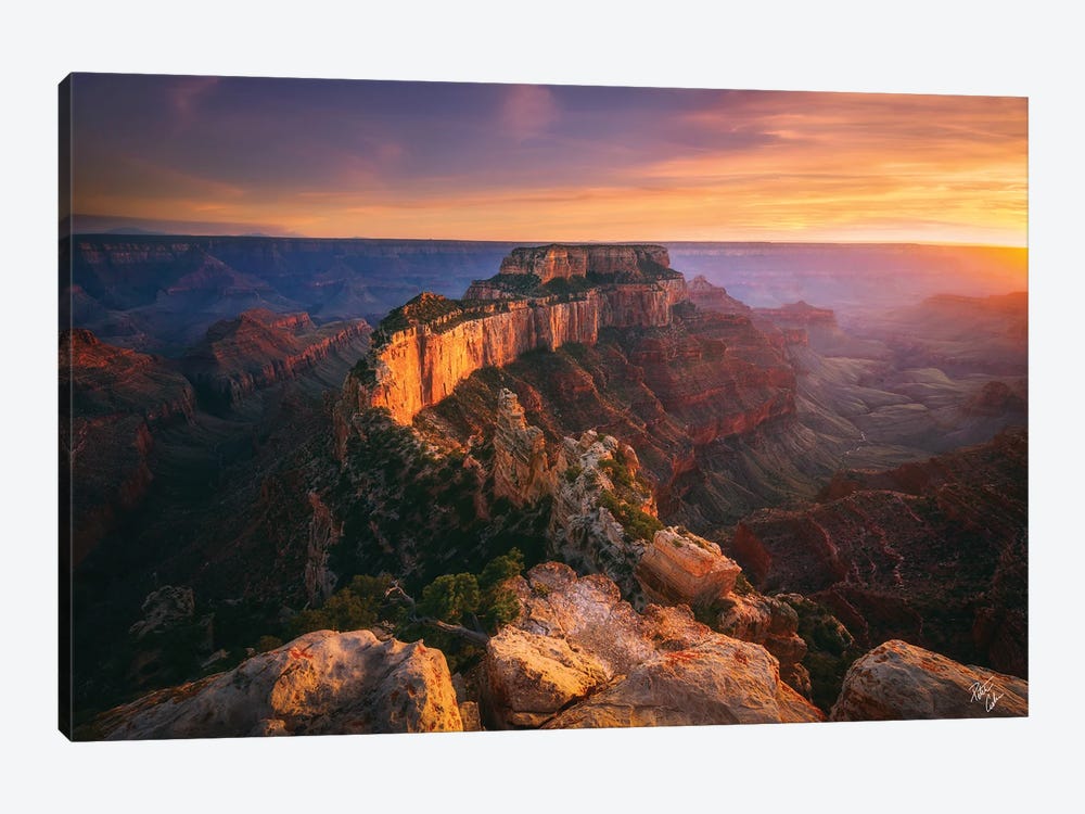Wotans Sunset by Peter Coskun 1-piece Canvas Artwork