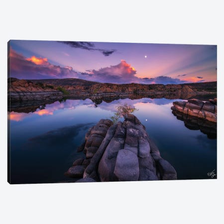 Days End Canvas Print #PCS36} by Peter Coskun Canvas Wall Art