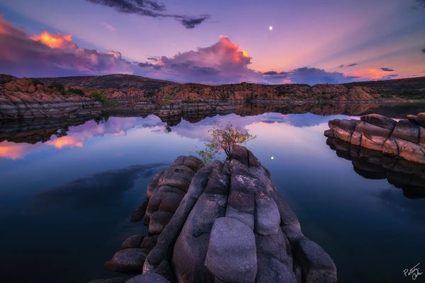 Lake Sunrises & Sunsets: Days End by Peter Coskun