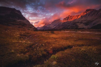 Going To The Sun Set by Peter Coskun art print