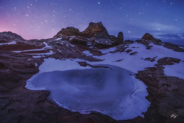 Hyperreal Landscape Photography: Mars On Ice by Peter Coskun