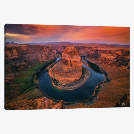 Morning Warning Canvas Print #PCS74} by Peter Coskun Canvas Artwork
