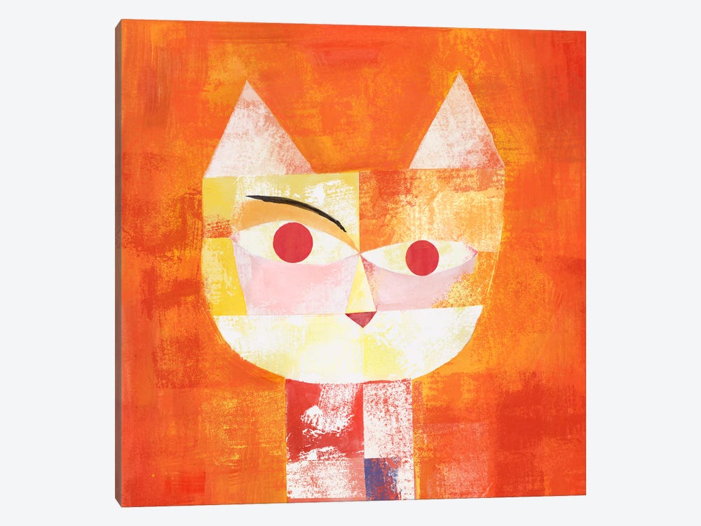 Klee by Planet Cat 1-piece Canvas Art