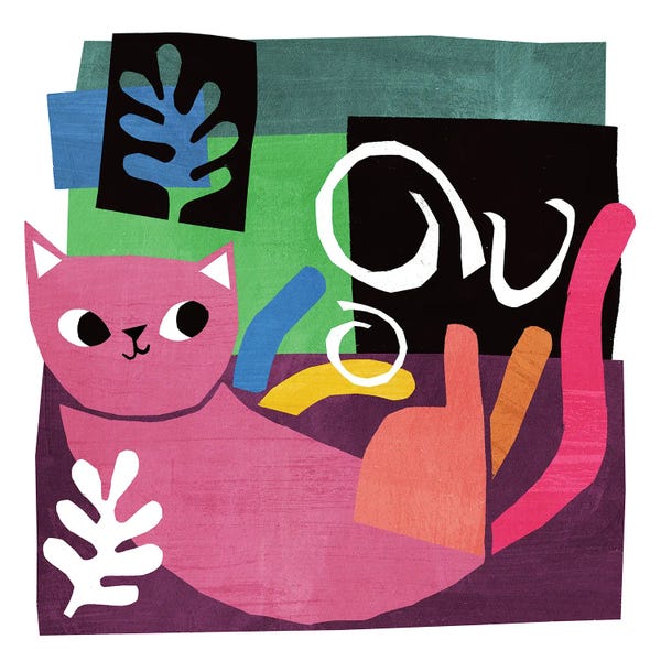 Canvas Print: Catisse by Planet Cat