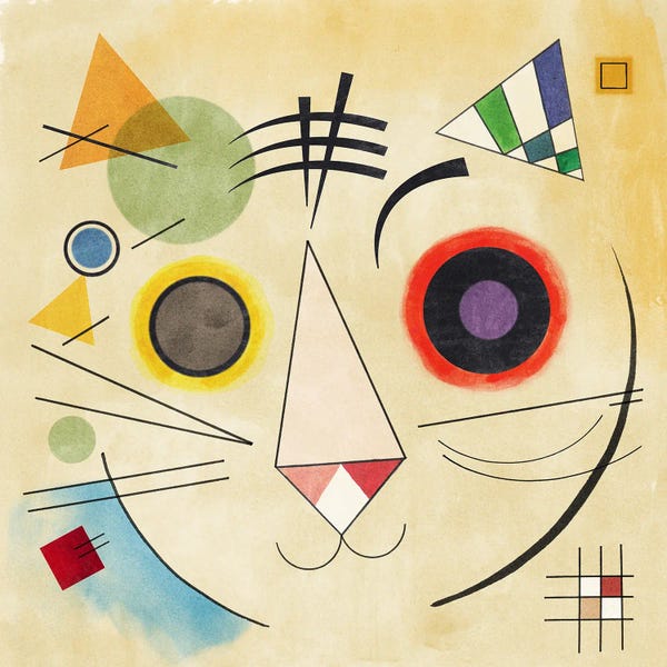 All Things Kandinsky: Catdinski by Planet Cat