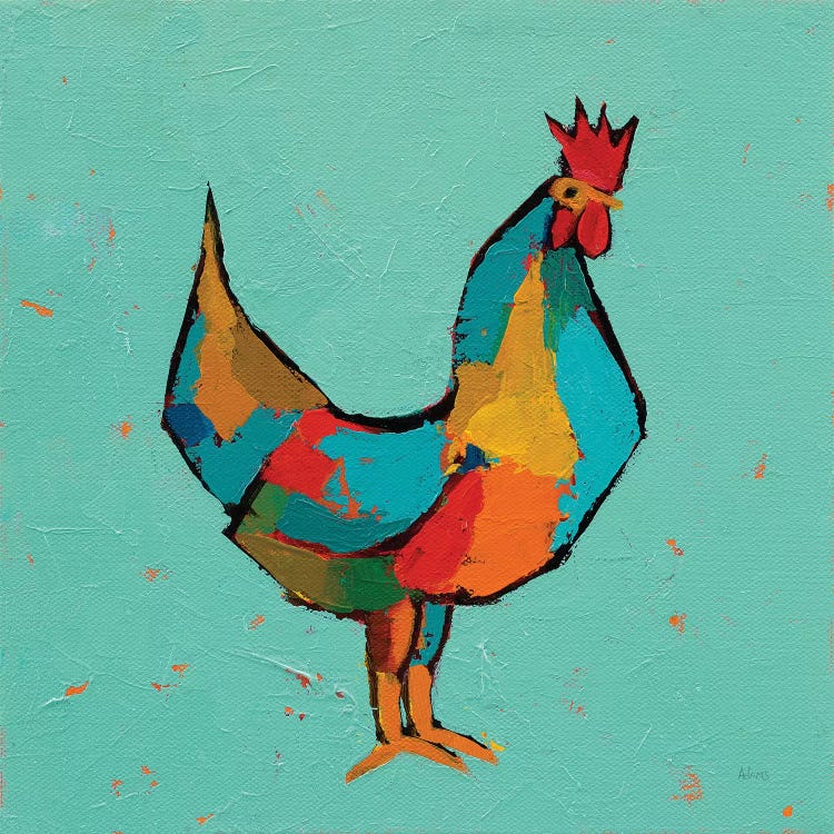The Strutter by Phyllis Adams wall art