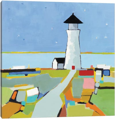 To the Lighthouse Canvas Art Print