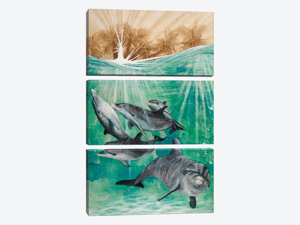 Sea Life by Jessica Pidcock 3-piece Art Print