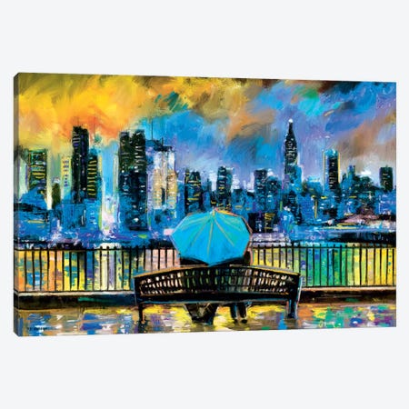 NY In Love In Color Canvas Print #PDM120} by P.D. Moreno Canvas Art