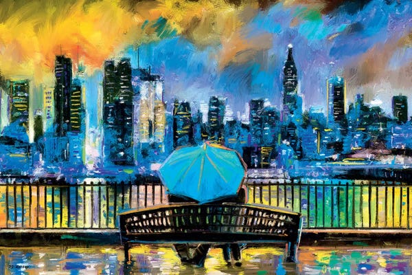 Umbrellas: NY In Love In Color by P.D. Moreno