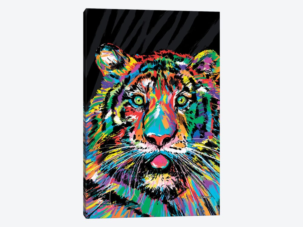 Tiger Dad by P.D. Moreno 1-piece Canvas Print
