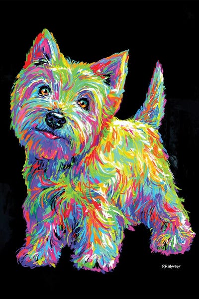West Highland White Terriers: Fran by P.D. Moreno