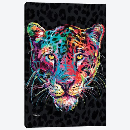 Color Jaguar Canvas Print #PDM163} by P.D. Moreno Canvas Artwork