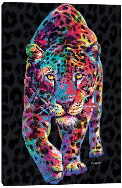 Full Jaguar Canvas Art Print - P.D. Moreno