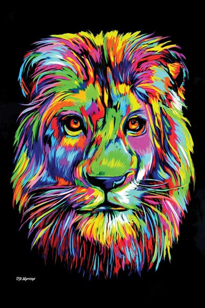 King by P.D. Moreno canvas print
