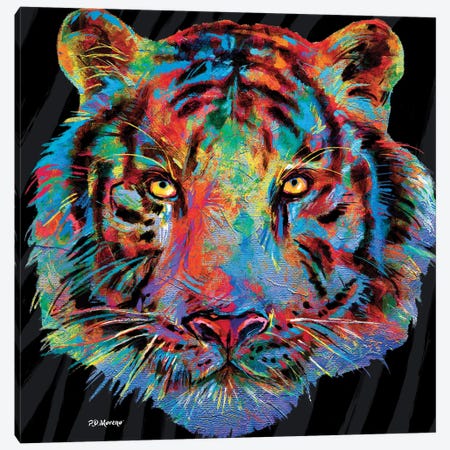 Tigre Canvas Print #PDM168} by P.D. Moreno Canvas Art