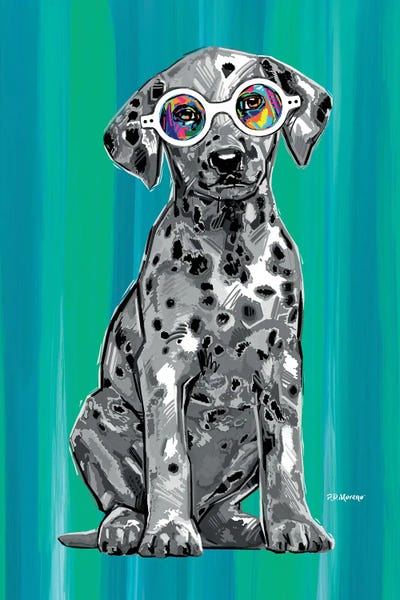 Dalmatians: BW Dalmatian by P.D. Moreno