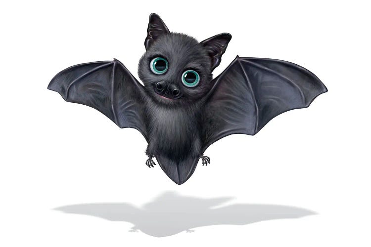 Bat by P.D. Moreno wall art