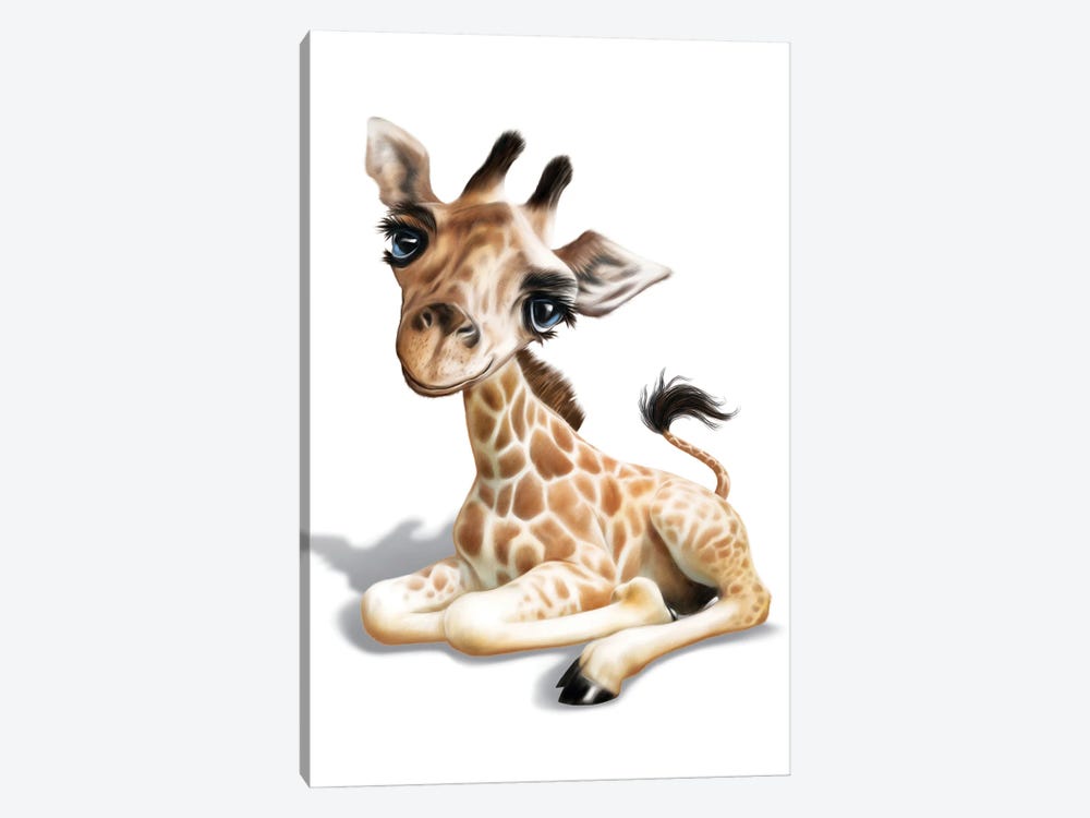 Giraffe by P.D. Moreno 1-piece Canvas Print