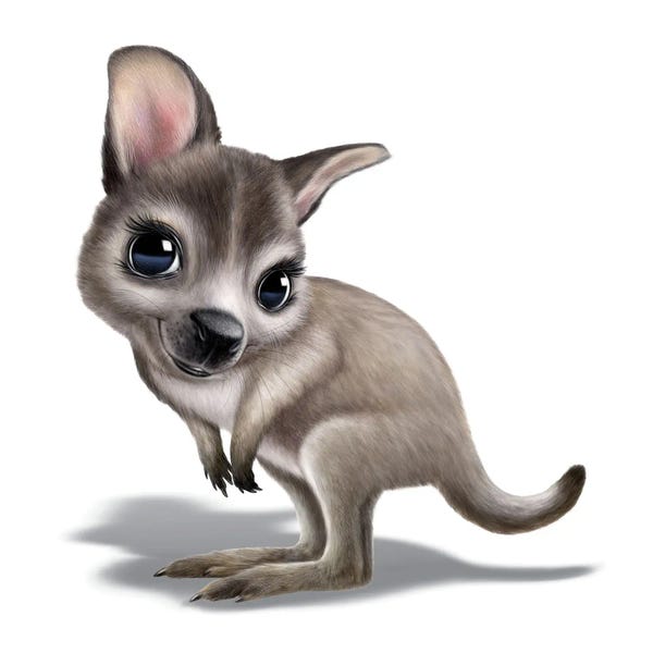 Kangaroos: Wallaby by P.D. Moreno