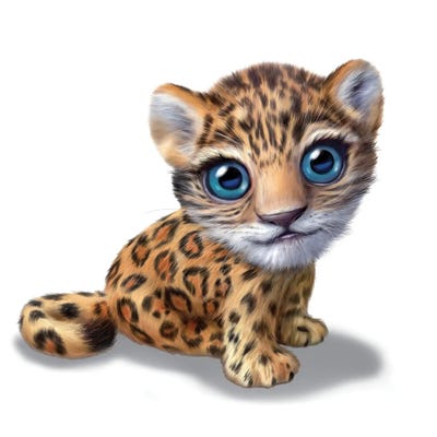 Jaguar by P.D. Moreno art print