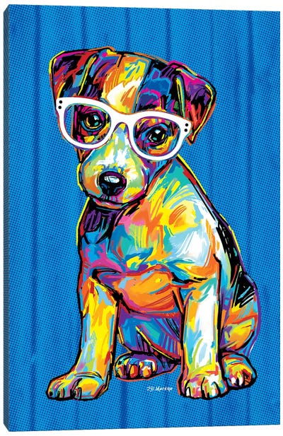 Hampton Canvas Art Print - Puppy Art