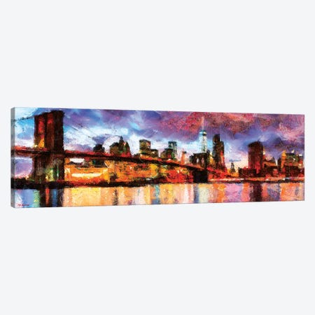 NY In Color Canvas Print #PDM57} by P.D. Moreno Art Print