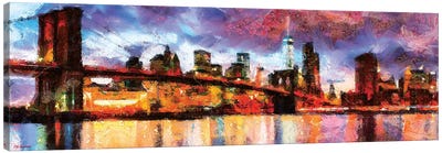 NY In Color Canvas Art Print