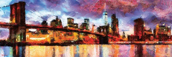 New York City Skylines: NY In Color by P.D. Moreno