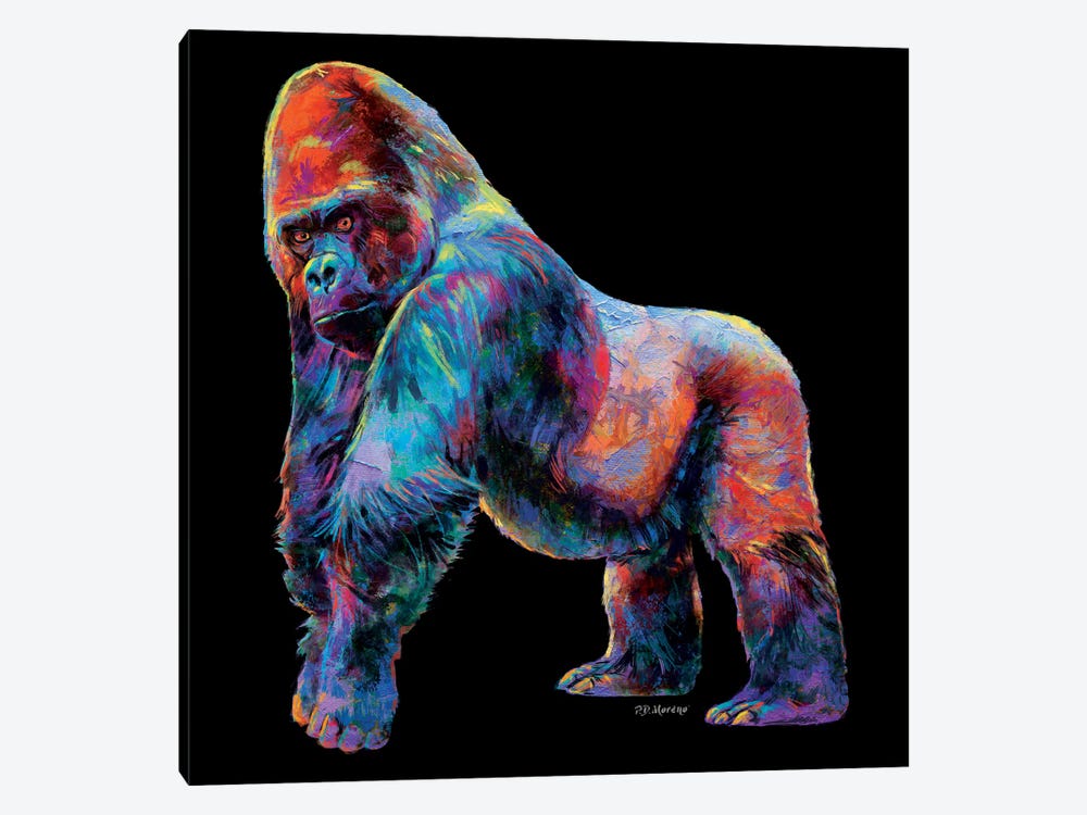 Gorilla by P.D. Moreno 1-piece Canvas Print