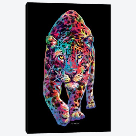 Leopard Canvas Print #PDM62} by P.D. Moreno Art Print