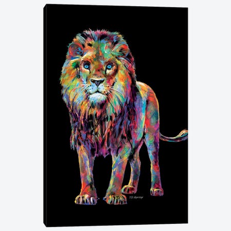 Lion Canvas Print #PDM64} by P.D. Moreno Canvas Artwork