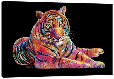 Tiger Canvas Art Print - P.D. Moreno