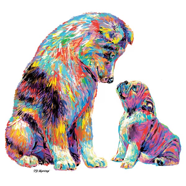 Friendship: Couple Kiss by P.D. Moreno