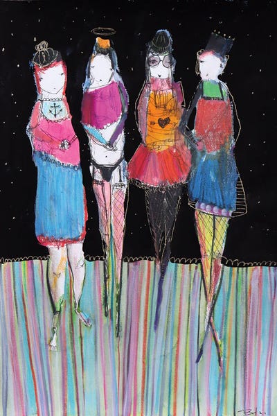 La Mode by Patrice Desilets framed wall art